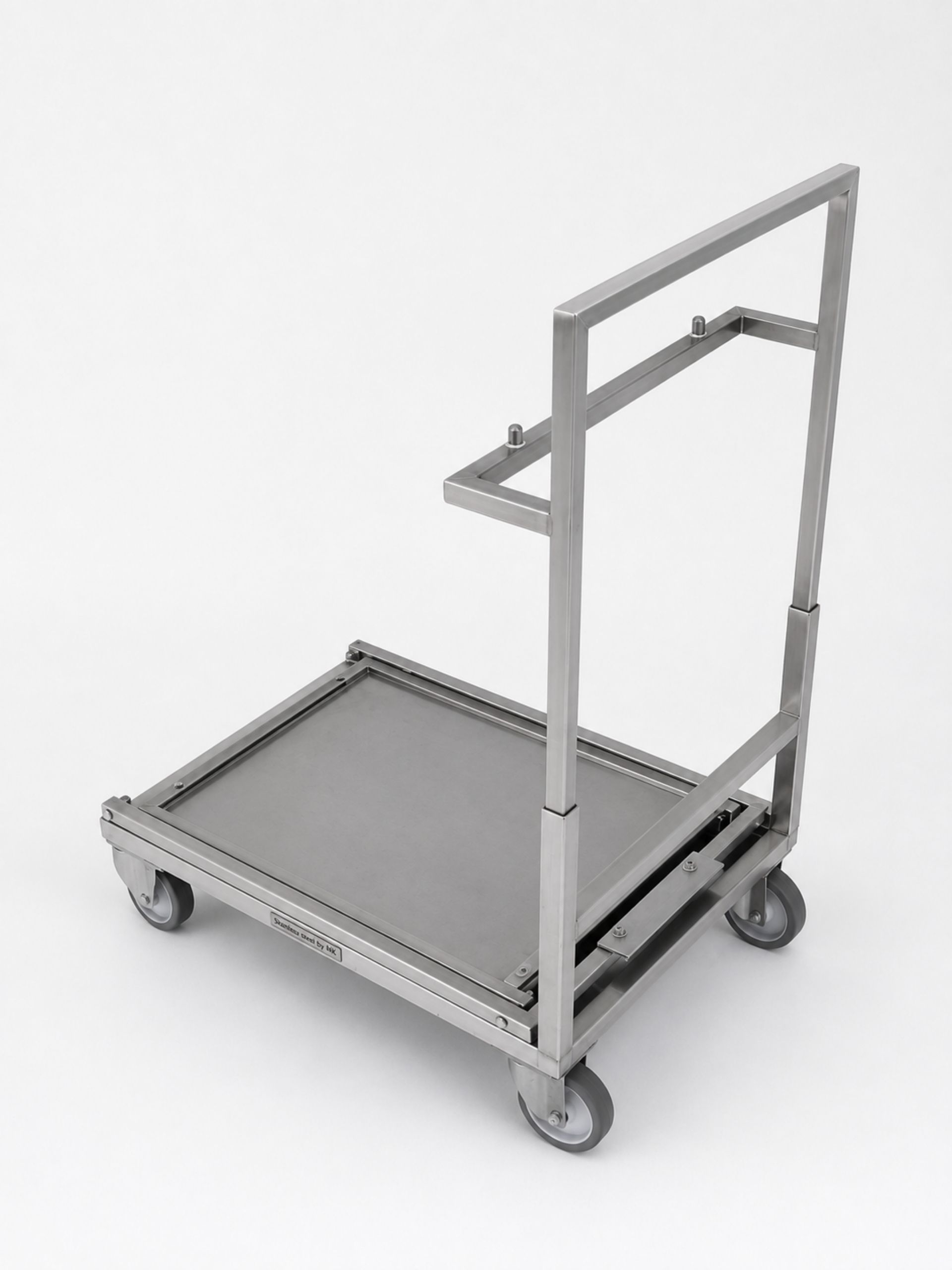 Detailaufnahme des Reinraummesswagens für Mess-Equipment im Reinraum